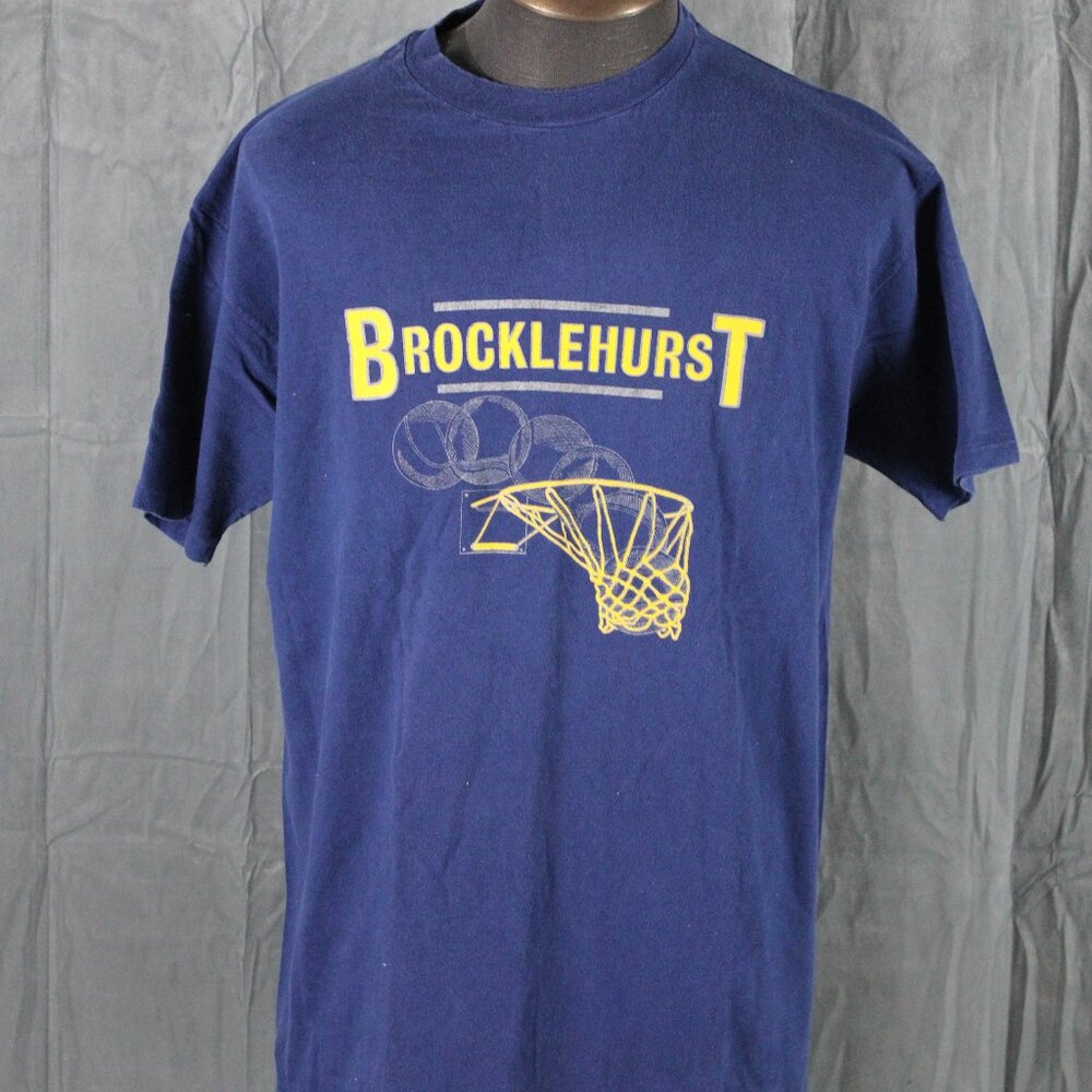 Vintage Graphic T-shirt - Brockelhurst HS Basketball - Men's 2XL
